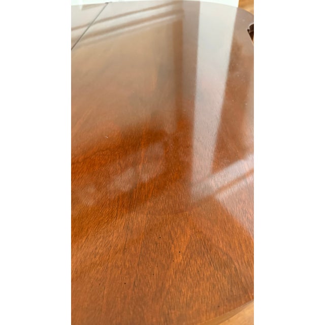Late 20th Century Baker Furniture Historic Charleston Federal Mahogany Inlaid Folding Game Table For Sale - Image 17 of 18
