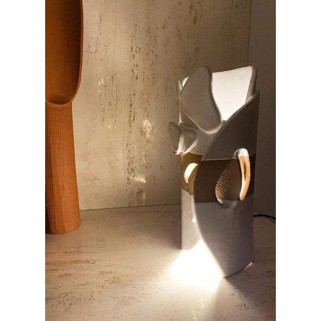 Ceramic Lamp by Olivia Cognet For Sale - Image 17 of 18