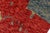 Red Eclectic Balochi Blue/Red Wool Rug - 3'2''x4'11'' For Sale - Image 8 of 11