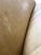 Animal Skin Hand-Carved Cognac Leather Loveseat With Exposed Wood Frame Traditional European Style 71”w For Sale - Image 7 of 12