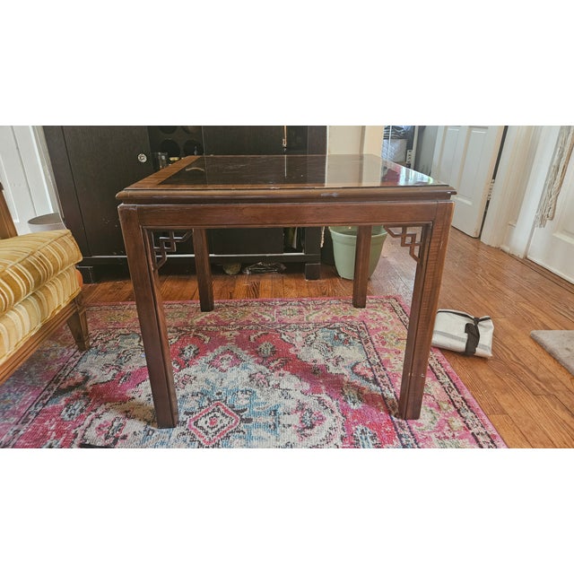 Chippendale by Drexel mid-century modern 1970s Side Table