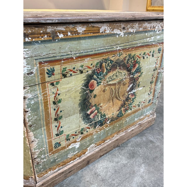 Late 18th Century Late 18th Century Hand Painted Altar Table For Sale - Image 5 of 15