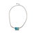 Early 21st Century Paraiba Tourmaline Diamond Chain Happy Necklace For Sale - Image 5 of 10