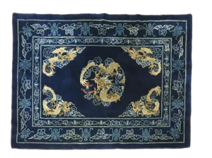 Dragon Chinese Peking Rug, 4' 1" X 6' 1"