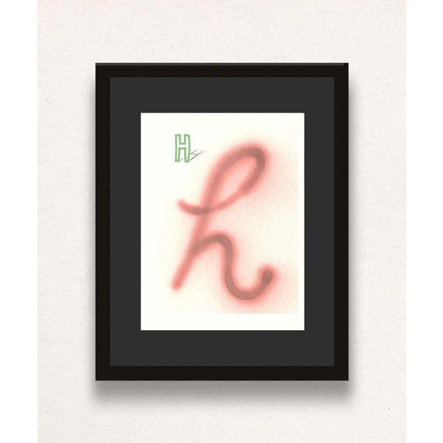 H' from 'Hockney's Alphabet' By David Hockney 1991 Lithograph on Exhibition Fine Art Cartridge paper 38.4 x 46.4 cm (15.12...