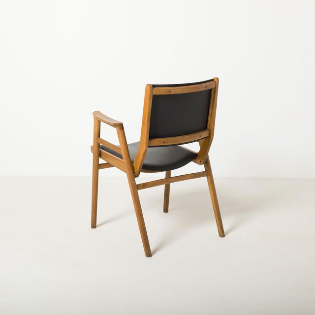 Wood Mid-Century Modern Armchairs by Frantisek Jirak, Czechoslovakia, 1960s, Set of 2 For Sale - Image 7 of 10