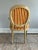 Vintage Striped Upholstered French Style Armchair For Sale - Image 4 of 9