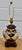 1970s Vintage Japanese Satsuma Vase Table Lamp Hand Painted Geisha Bird Floral Gold For Sale - Image 5 of 16