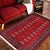 Transform the interior of your home with a beautiful hand-knotted Bokhara rug. Meticulously crafted with intricate...