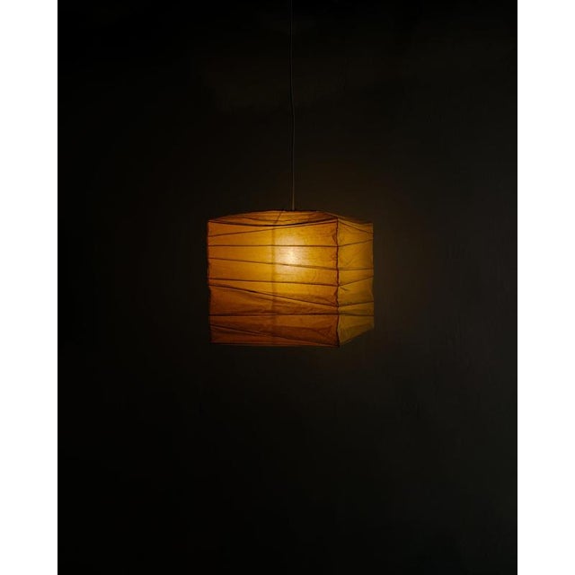 1970s Early Mid-Century Isamu Noguchi 45x Akari Ceiling Lamp Pendant by Ozeki & Co, Japan, 1970s For Sale - Image 5 of 10