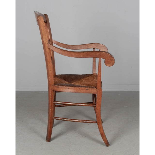 French Country 19th Century Louis Philippe French Country Armchair For Sale - Image 3 of 7