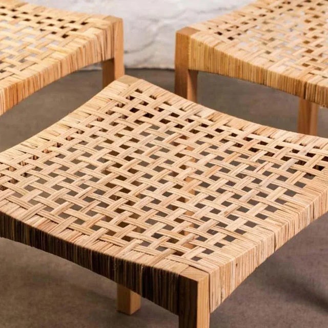 Contemporary Aaram Stool by Kam ce kam For Sale - Image 3 of 4