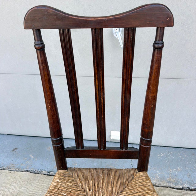 Antique Delaware Valley Banister-Back Side Chair, Circa 1760s For Sale - Image 13 of 14