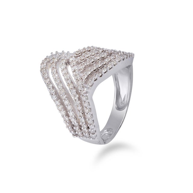 Diamond Ring in 14k gold For Sale - Image 4 of 5