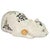 1950s Mid-Century Chinese Kutani-Style Reclining Cat Figurine 10.5" For Sale - Image 5 of 12