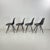 DSW Upholstered Side Chairs with Grey Covers by Charles and Ray Eames for Herman Miller, Set of 4 For Sale - Image 6 of 16