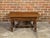 19th Century English 19th Century Oak Coffee Table with Single Drawer and Turned Base For Sale - Image 5 of 12