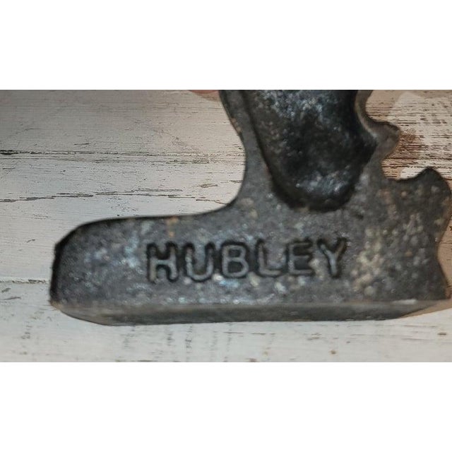 Cast Iron Hubley Rooster Door Stop For Sale - Image 4 of 6
