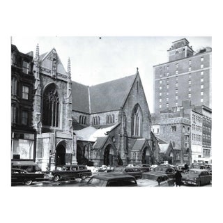1960 Emanuel Church Boston Massachussetts Photograph For Sale