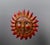 Vintage Pine Hand-Carved Sun, 1970s For Sale - Image 12 of 13