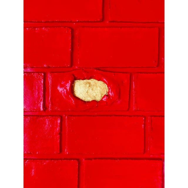 “WALL” Abstract Sculpture Painting by Maria Savino For Sale - Image 12 of 12