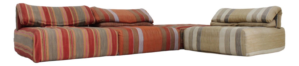 Vintage Voyage Immobile Modular Lounge Sofa from Roche Bobois, 1990s, Set of 4