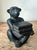 Black Vintage Boho Metal Monkey For Sale - Image 8 of 9