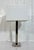 Silver Marian Jamieson "Cube" Table Lamp Polished Nickel Modernist Design For Sale - Image 8 of 17