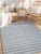 Luxurious Timeless Gray Handmade Wool Rug, Country of Origin: India. This exceptional piece showcases the fine...