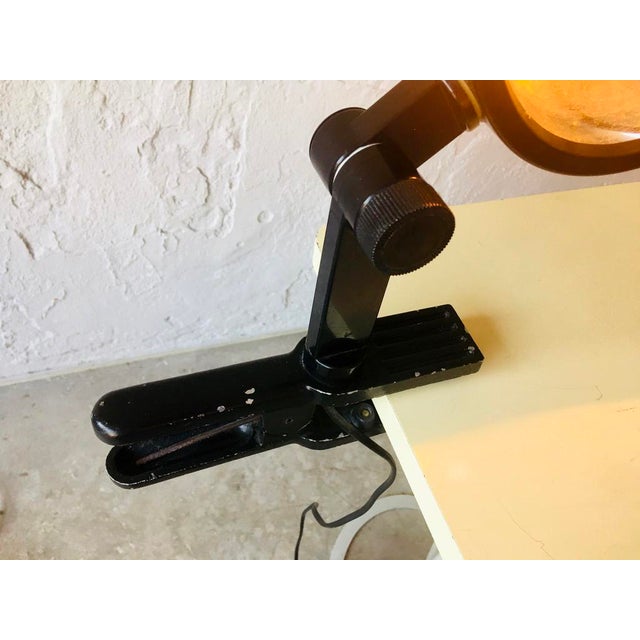 Large Clamp Lamp from Kartell, 1970s, in Very Good conditions. Designed 1970 to 1979 I have official proof of authenticity...
