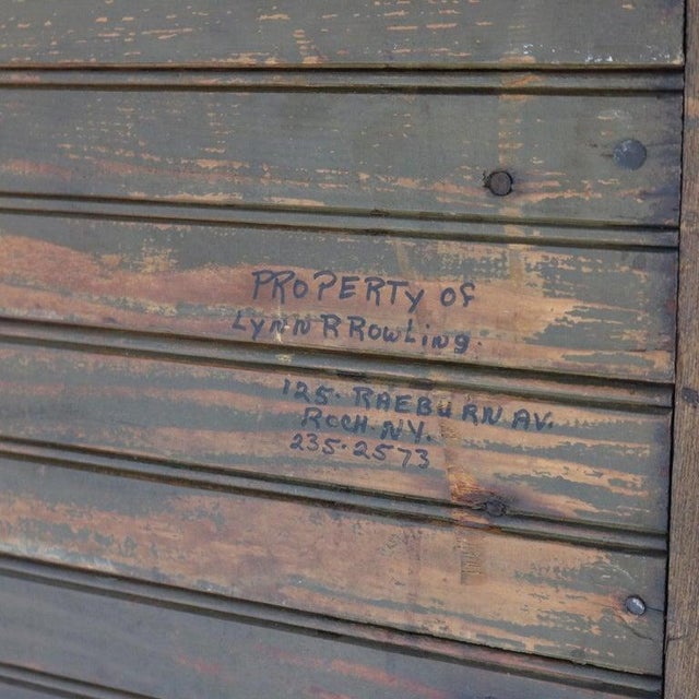 Antique Grand Rapids Refrigerator Co. Oak Three-Door Leonard Icebox Circa 1920 For Sale - Image 14 of 14