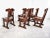 Vintage Brutalist Dining Chairs, 1960s, Set of 6 For Sale - Image 10 of 12