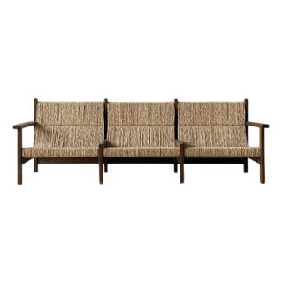 A Midcentury Spanish Bench Sofa For Sale