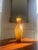 This hand blown Italian glass vase is striking. Its light golden tortoiseshell pattern catches sunlight so beautifully and...