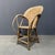Beautiful braided or woven folk art chair. The back and seat of this chair are beautifully woven and resemble birch wood....