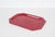 1980s Mid-Century Italian Red Acrylic Serving Tray, 1980s For Sale - Image 5 of 14