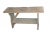 Rustic Small Antique Country Seat Bench For Sale - Image 3 of 4