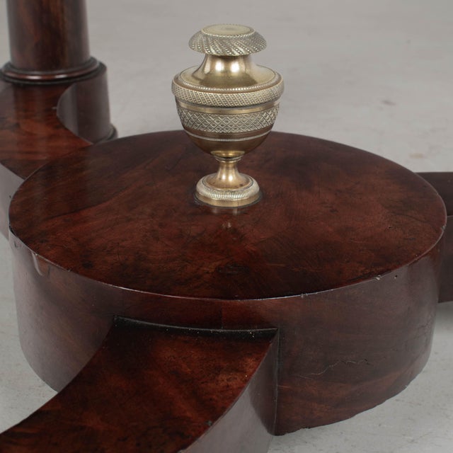 19th Century French Mahogany Gueridon or Game Table For Sale - Image 17 of 17