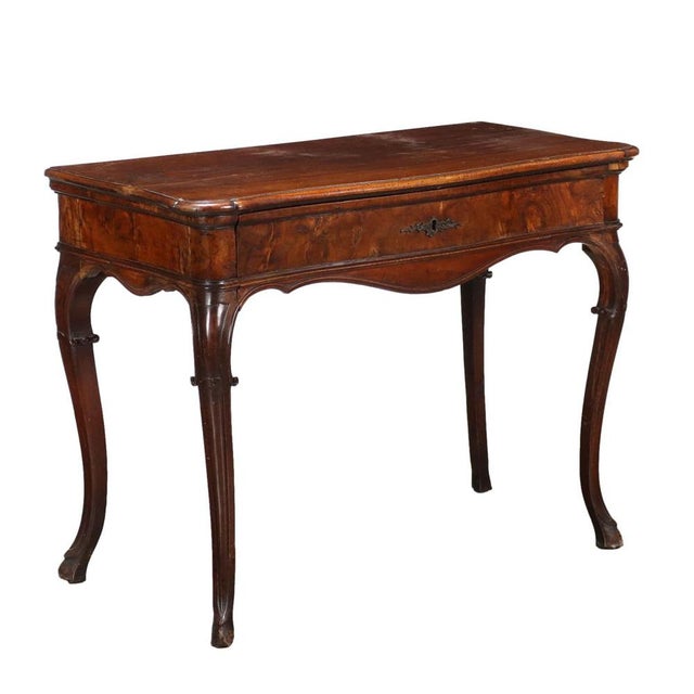 Barocchetto Console Table in Walnut For Sale - Image 11 of 11