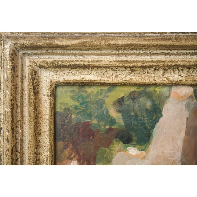 1931, Oil on Paper, Framed For Sale - Image 5 of 7