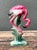 Vintage MCM Glazed Ceramic Flamingo For Sale - Image 4 of 12