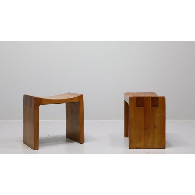 1970s Italian Stools by Giuseppe Rivadossi, 1970, Set of 2 For Sale - Image 5 of 12