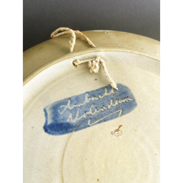 Large Studio Art Pottery Bowl by Volendam, 1970s For Sale - Image 6 of 8