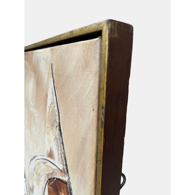 Turner Mid Century Painting “ Regatta” by Theodore J. Keene For Sale - Image 4 of 6