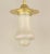 1920s Glass Ceiling Lamp from Wiener Werkstätte, 1920s For Sale - Image 5 of 8