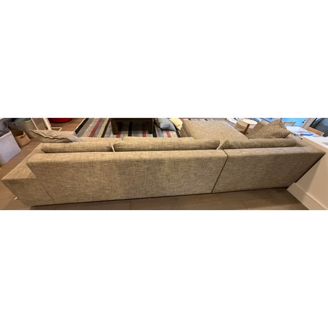 Gray Ligne Roset Exclusif Sectional Sofa With Chaise (Didier Gomez) For Sale - Image 8 of 10