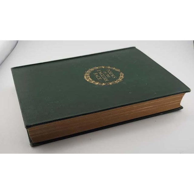 Antiquarian Book "Poems of the English Race" C 1921 Charles Scribner's Sons N Y For Sale - Image 4 of 10