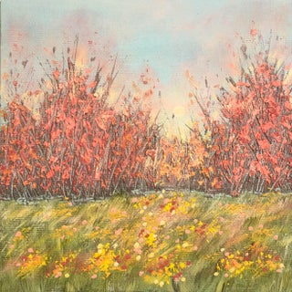 "When September Ends" Contemporary Impressionist Style Painting by Deb Bossert For Sale