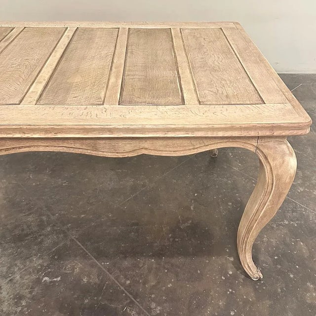 Antique Country French Stripped Fruitwood Dining Table For Sale - Image 12 of 14