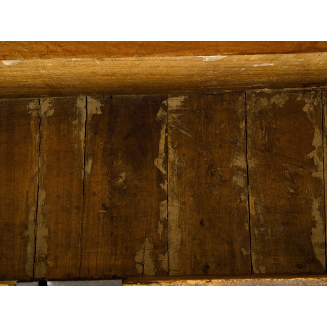 Italian 18th Century Walnut Coffer with Lift Top, Marquetry and Bracket Feet For Sale - Image 11 of 12